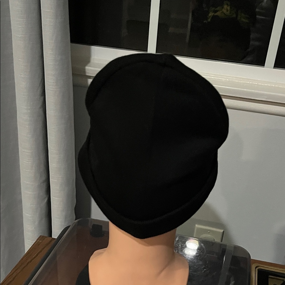 Classic Black Beanie - Picture 2 of 3